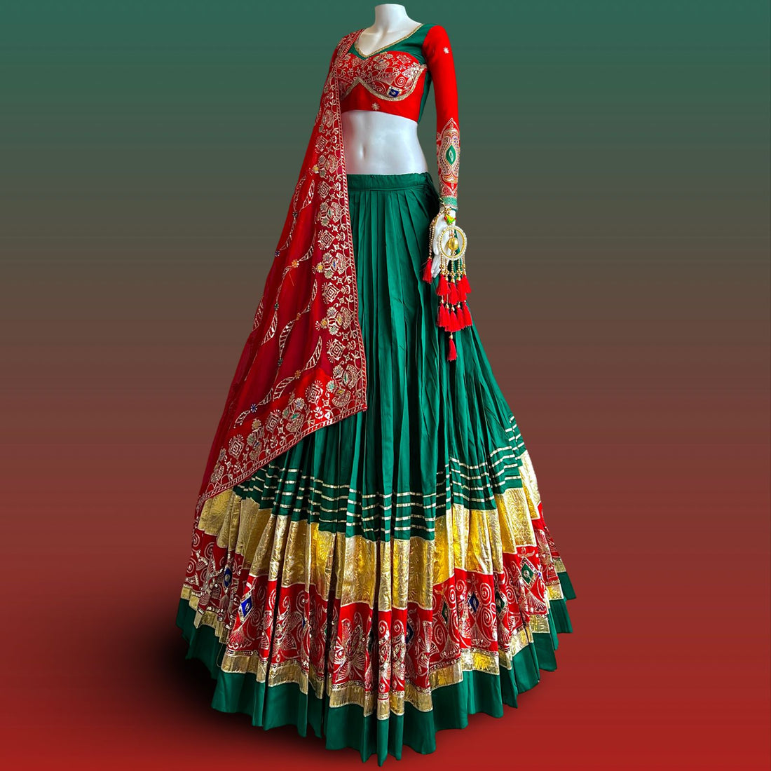 Rangleela Full set Lehengacholi