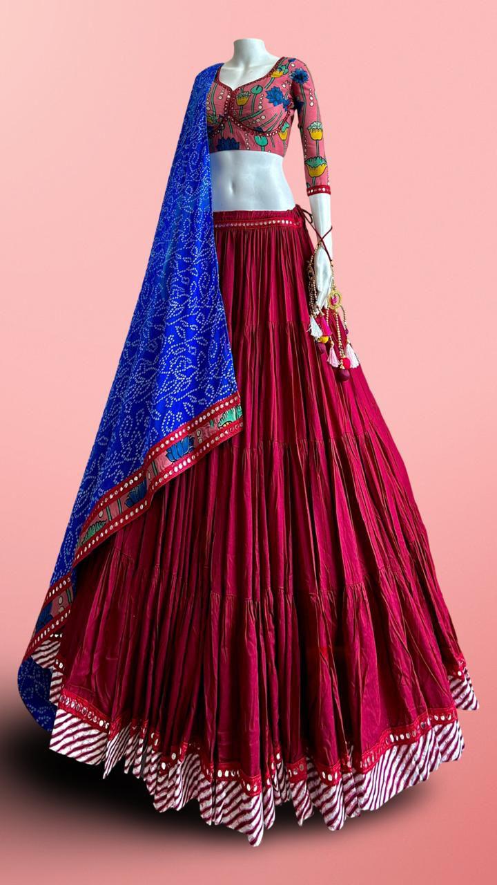 Kalamkari Chaniya Choli
