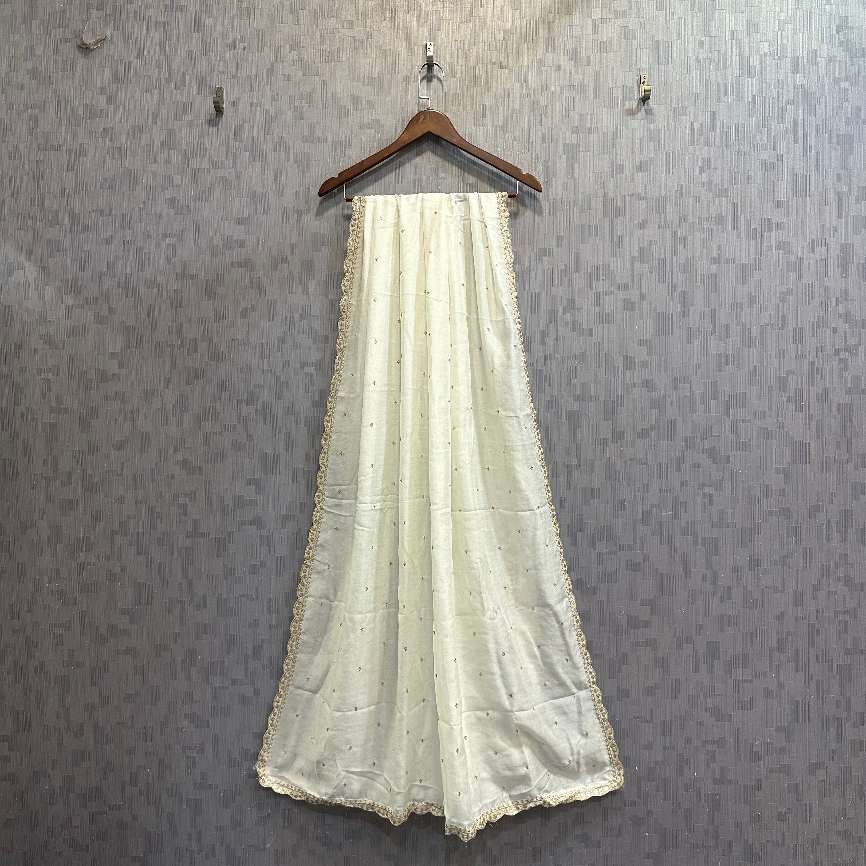 Volvo cut work Dupatta