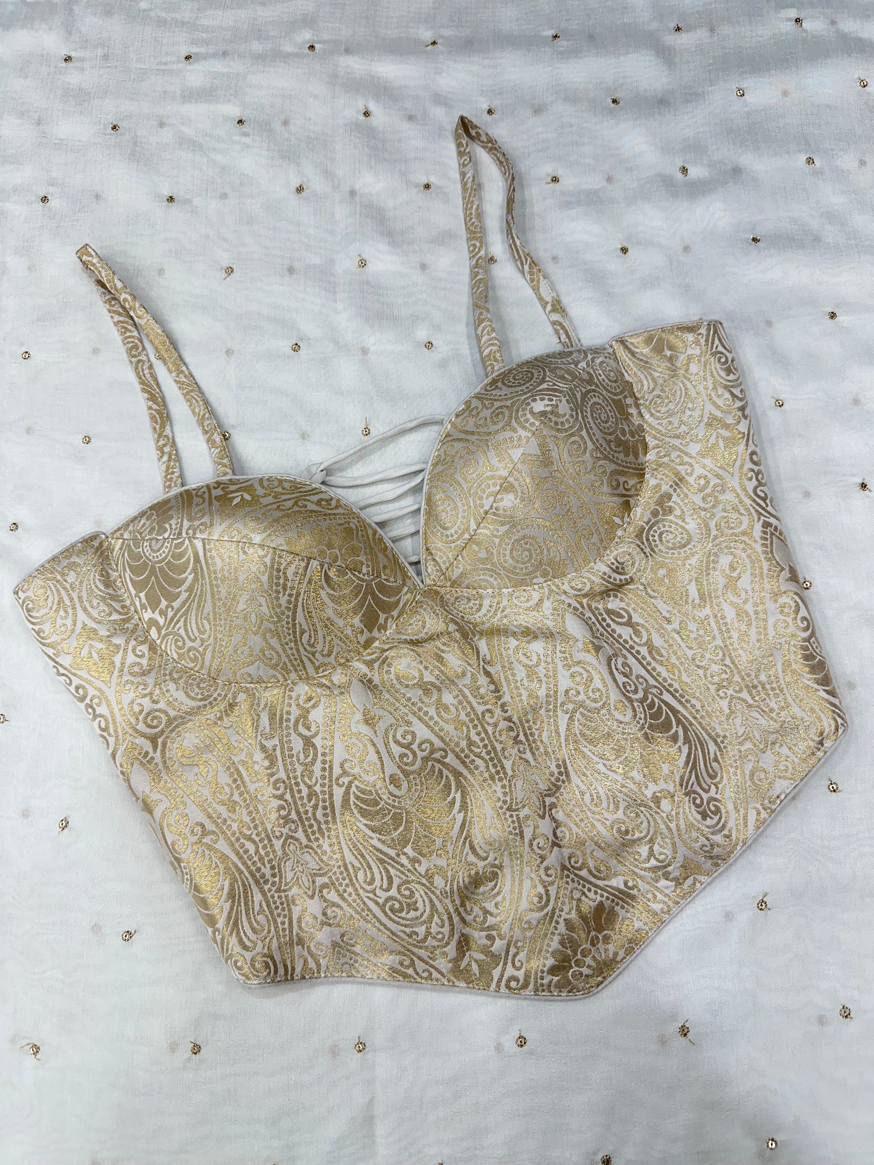 CORSET BANARASI BLOUSE