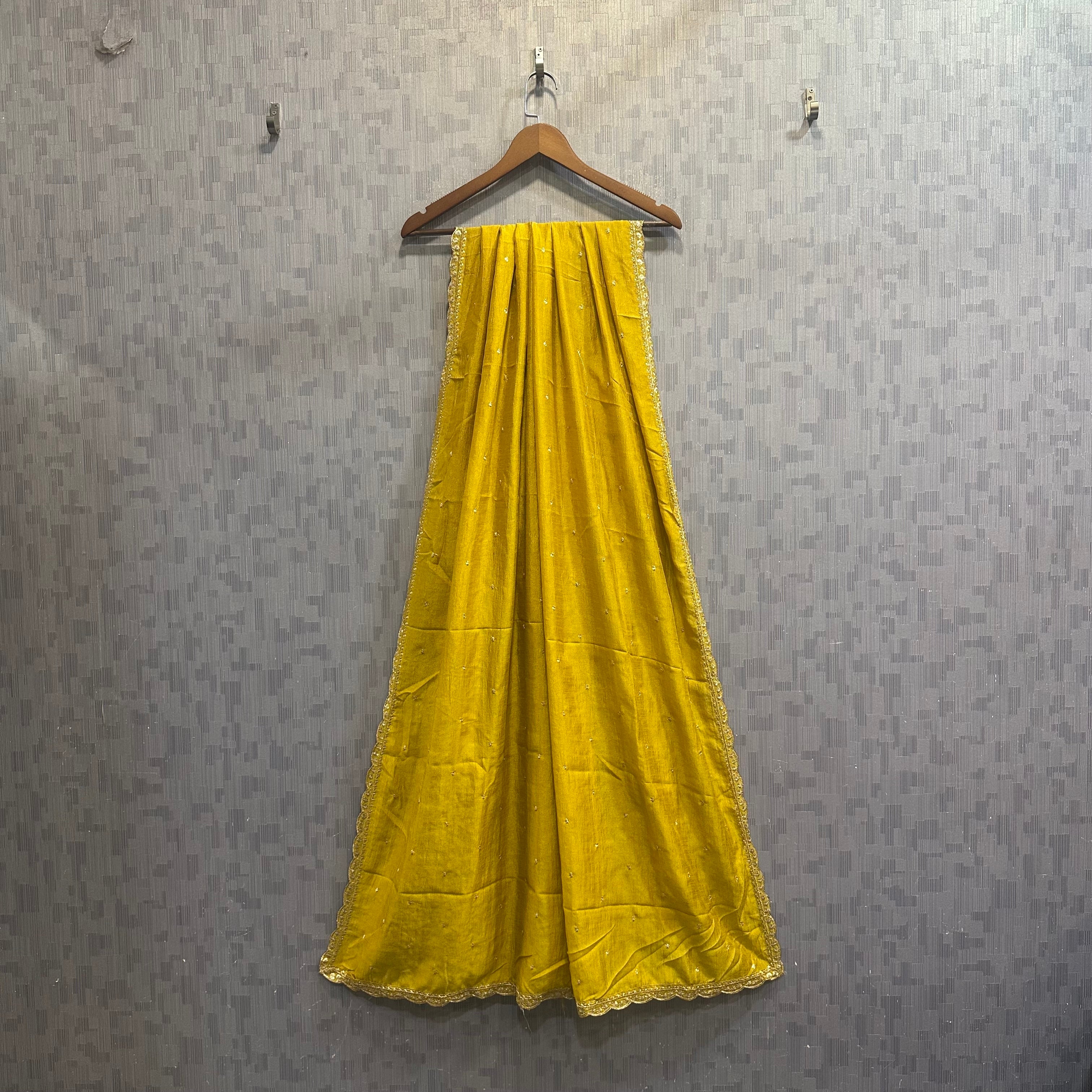 Volvo cut work Dupatta