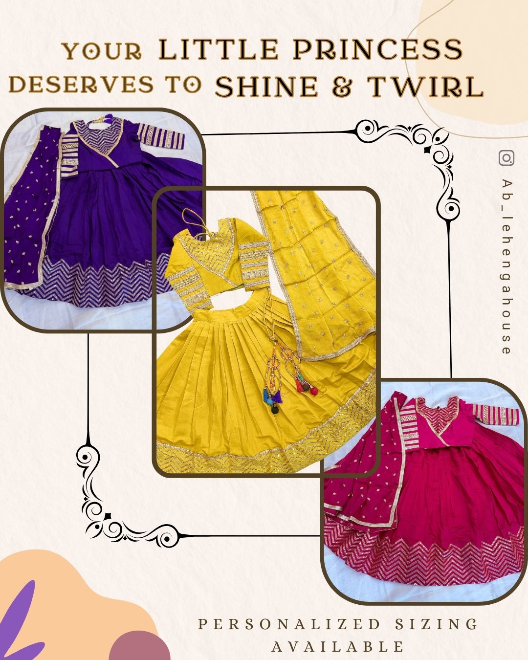 Apsara (Girls) lehenga choli collection