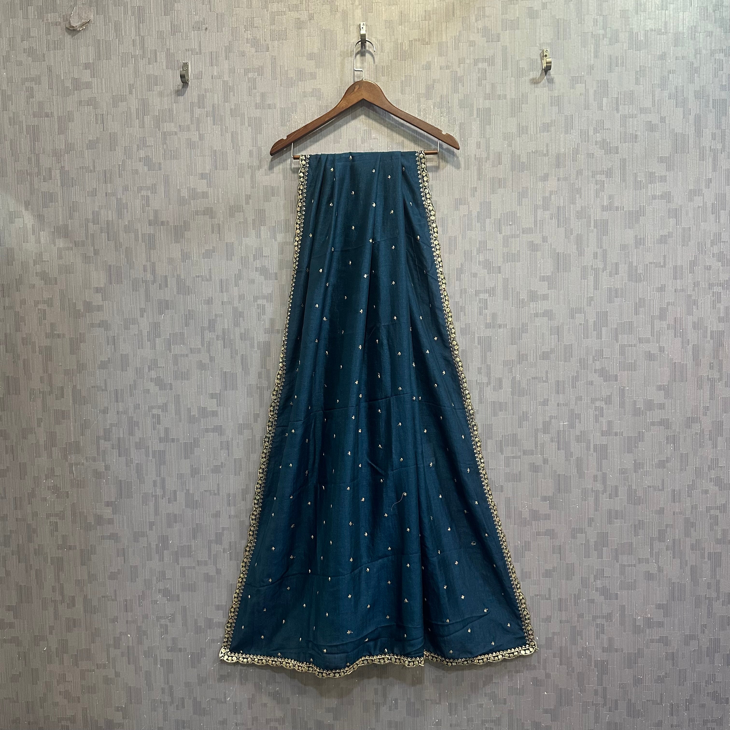 Volvo cut work Dupatta