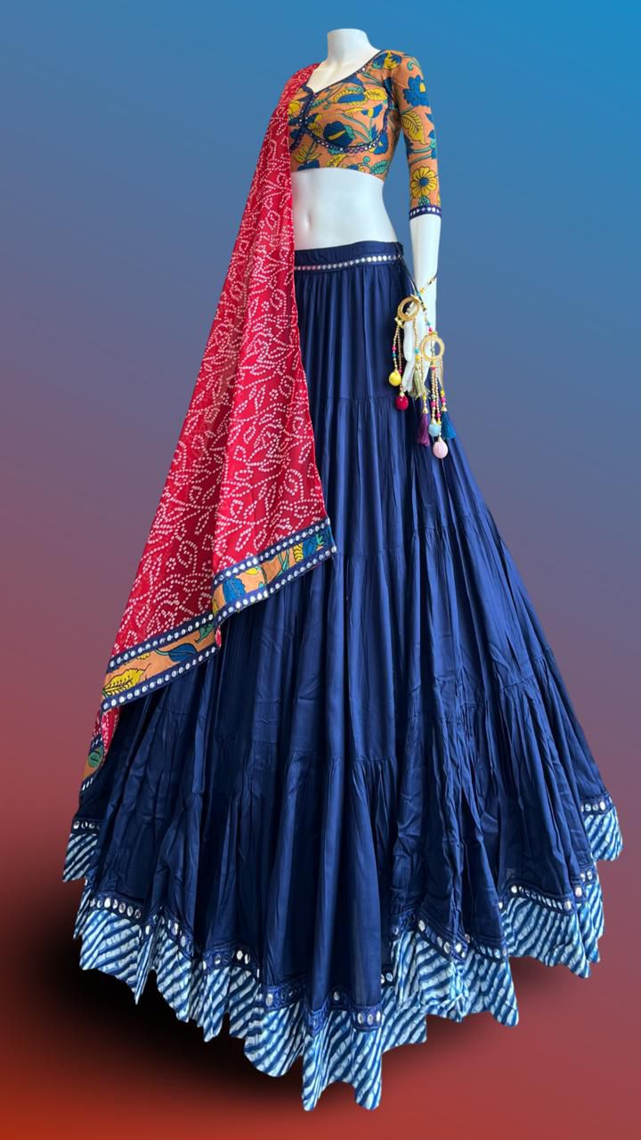 Kalamkari Chaniya Choli