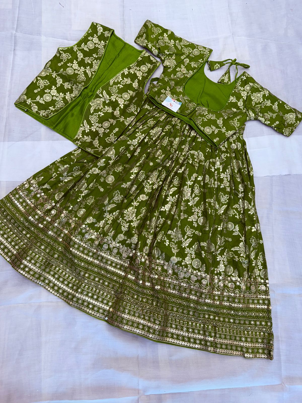 Banarasi silk (Girls) lehenga choli