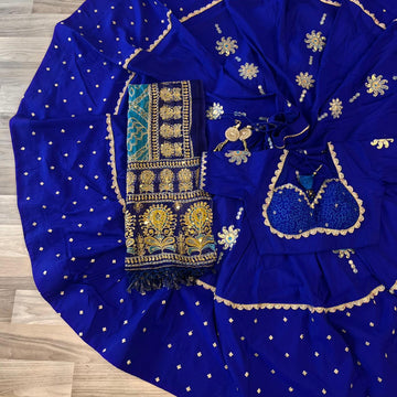 BLUE MAHIRA SET
