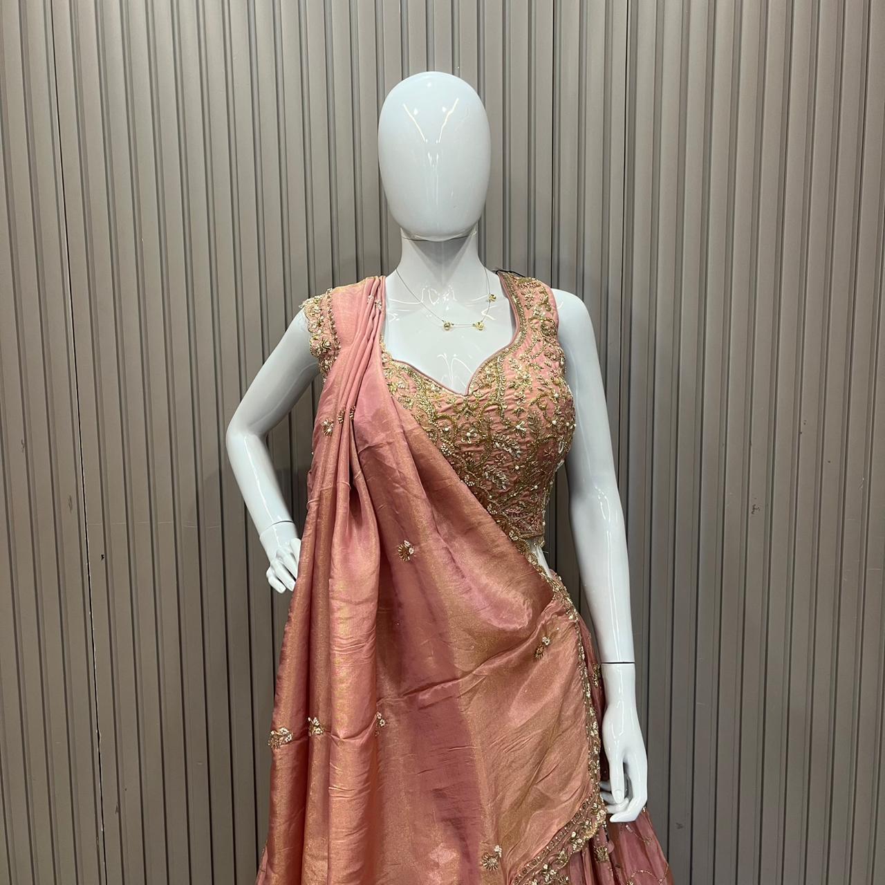 Cutwork Lehenga choli set