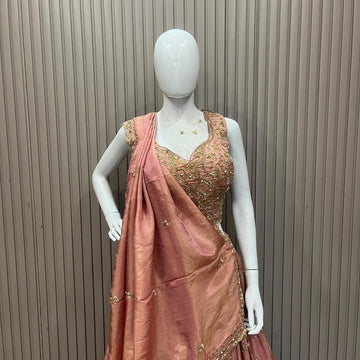 Cutwork Lehenga choli set