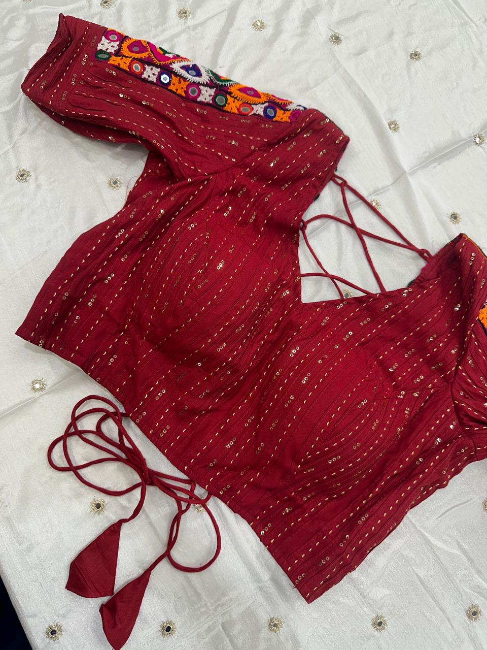 Gamthi sleeves Blouse