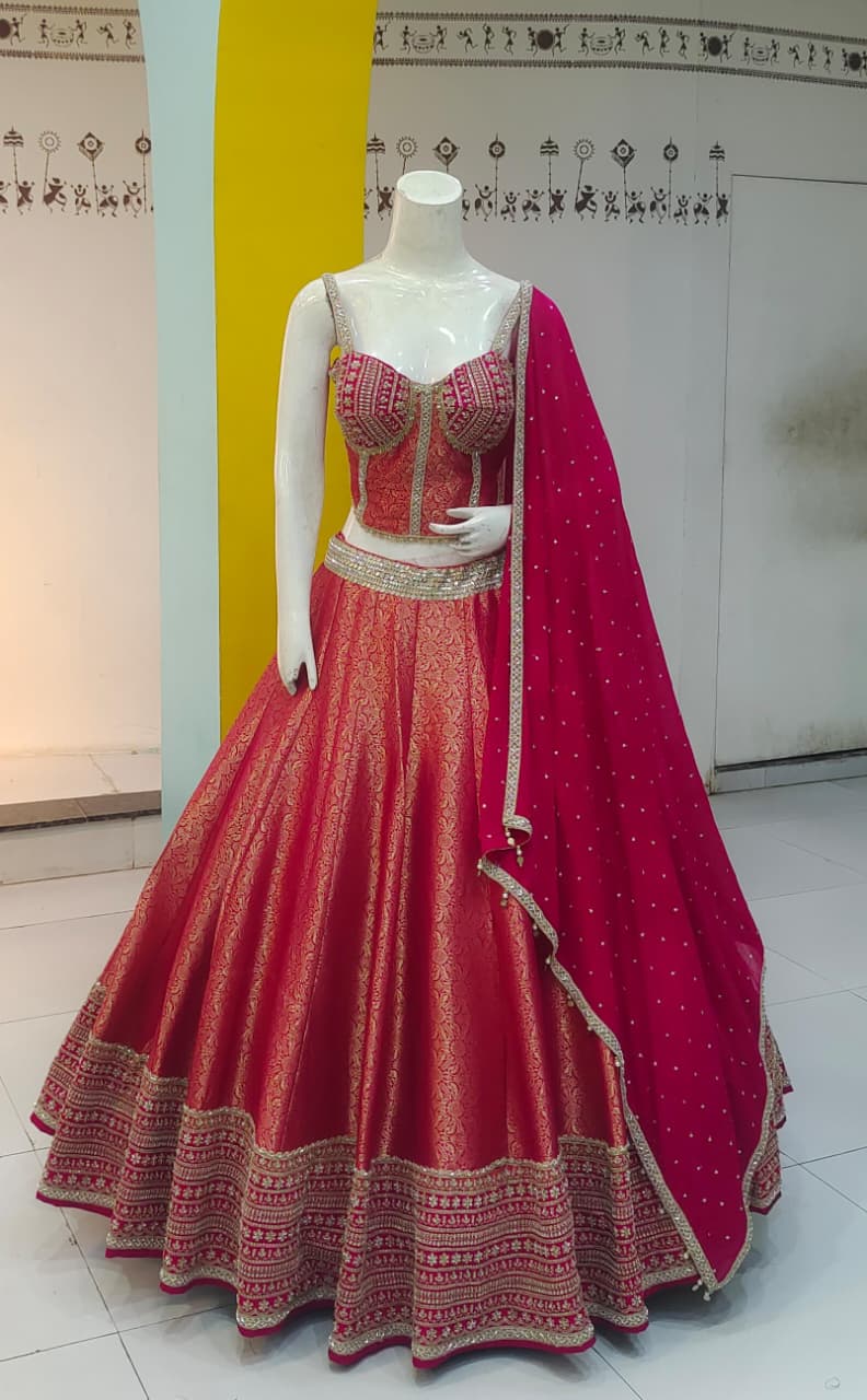 Corset Lehenga choli Pair