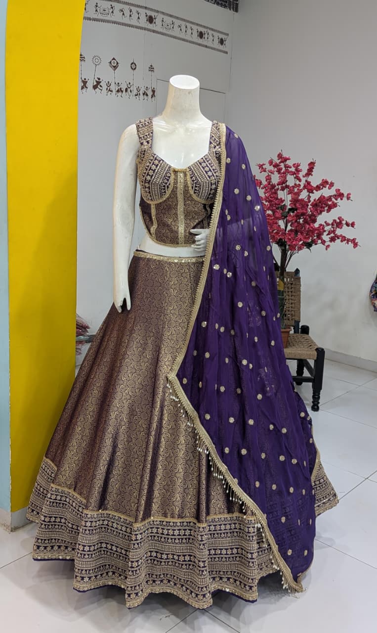 Corset Lehenga choli Pair