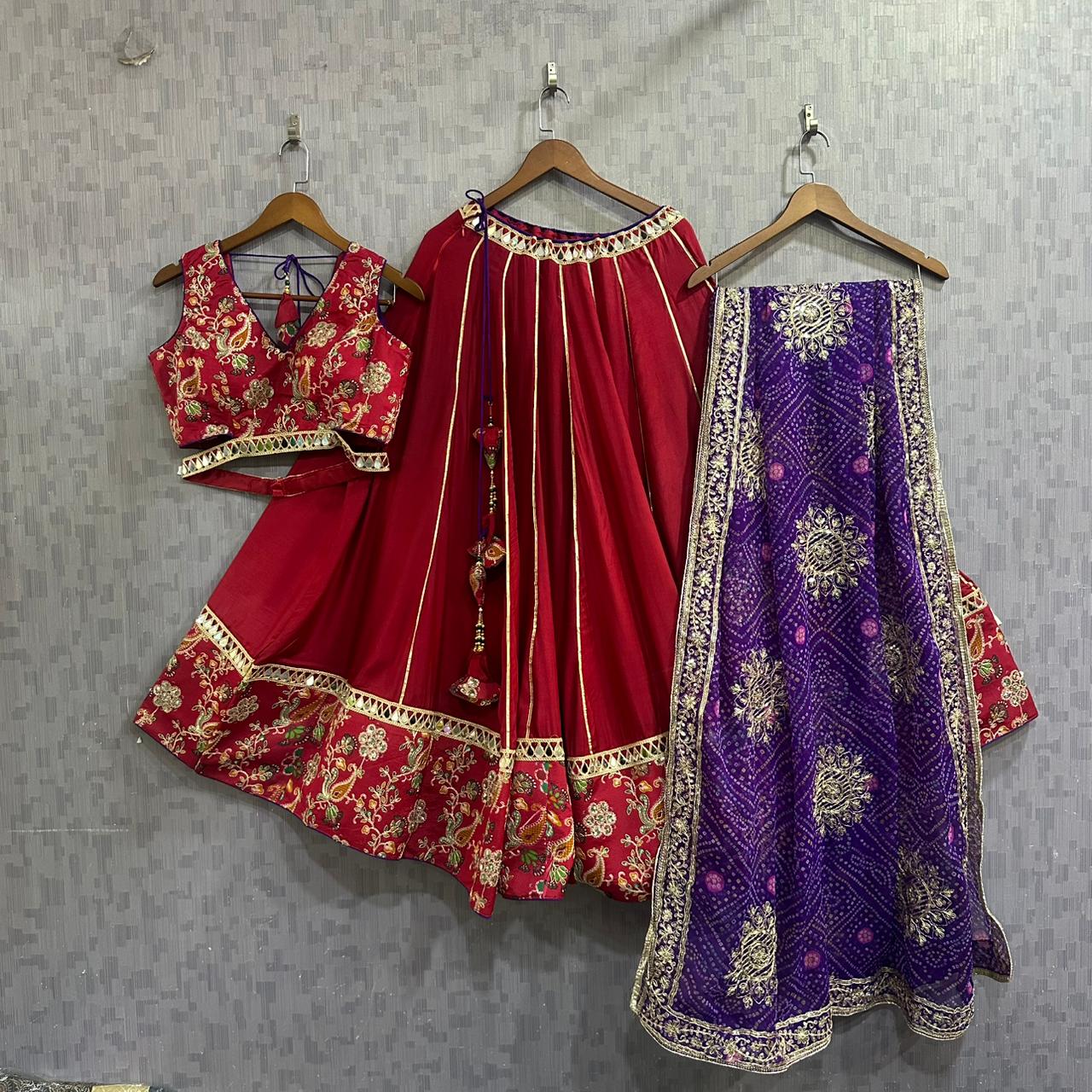Vintage chaniya choli set