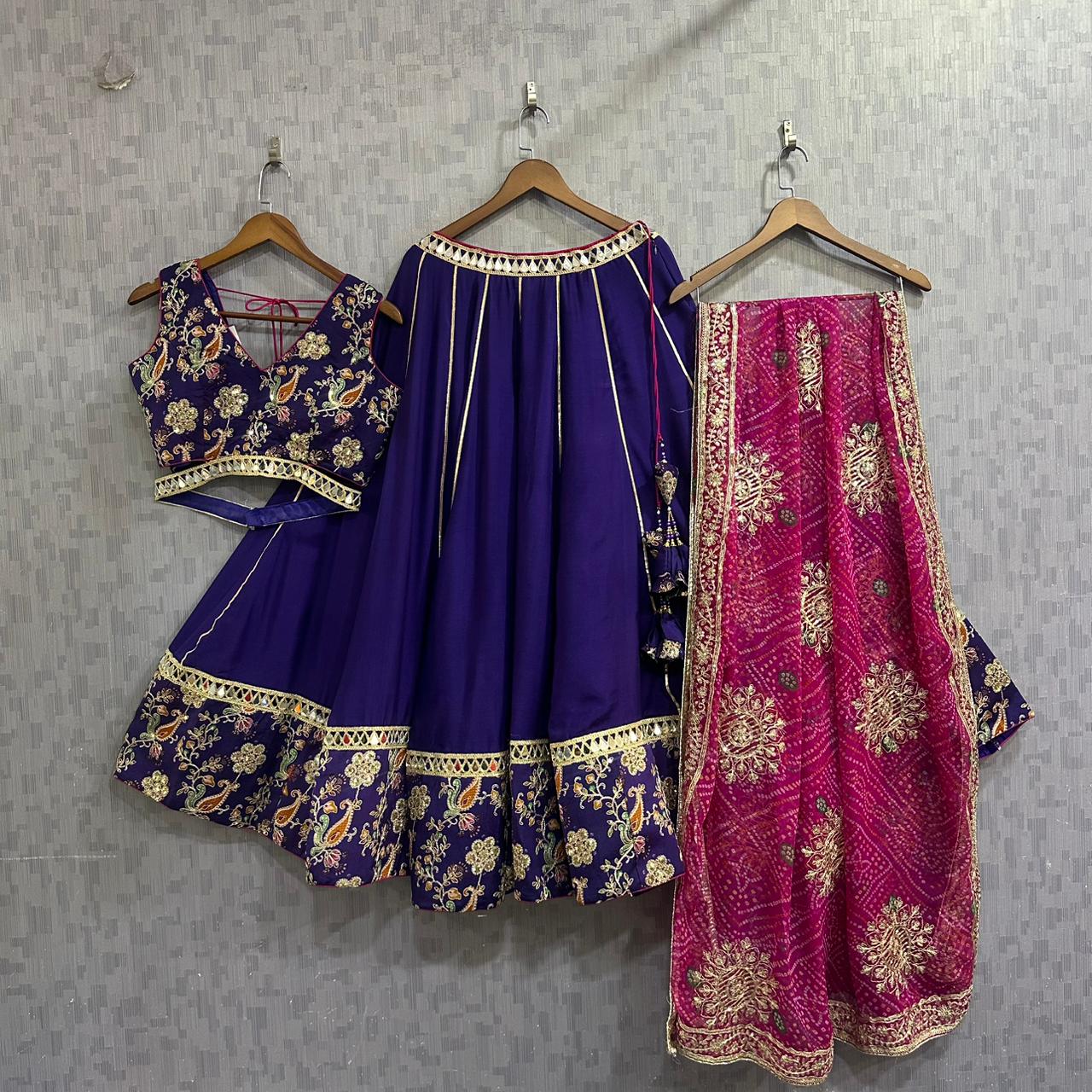 Vintage chaniya choli set