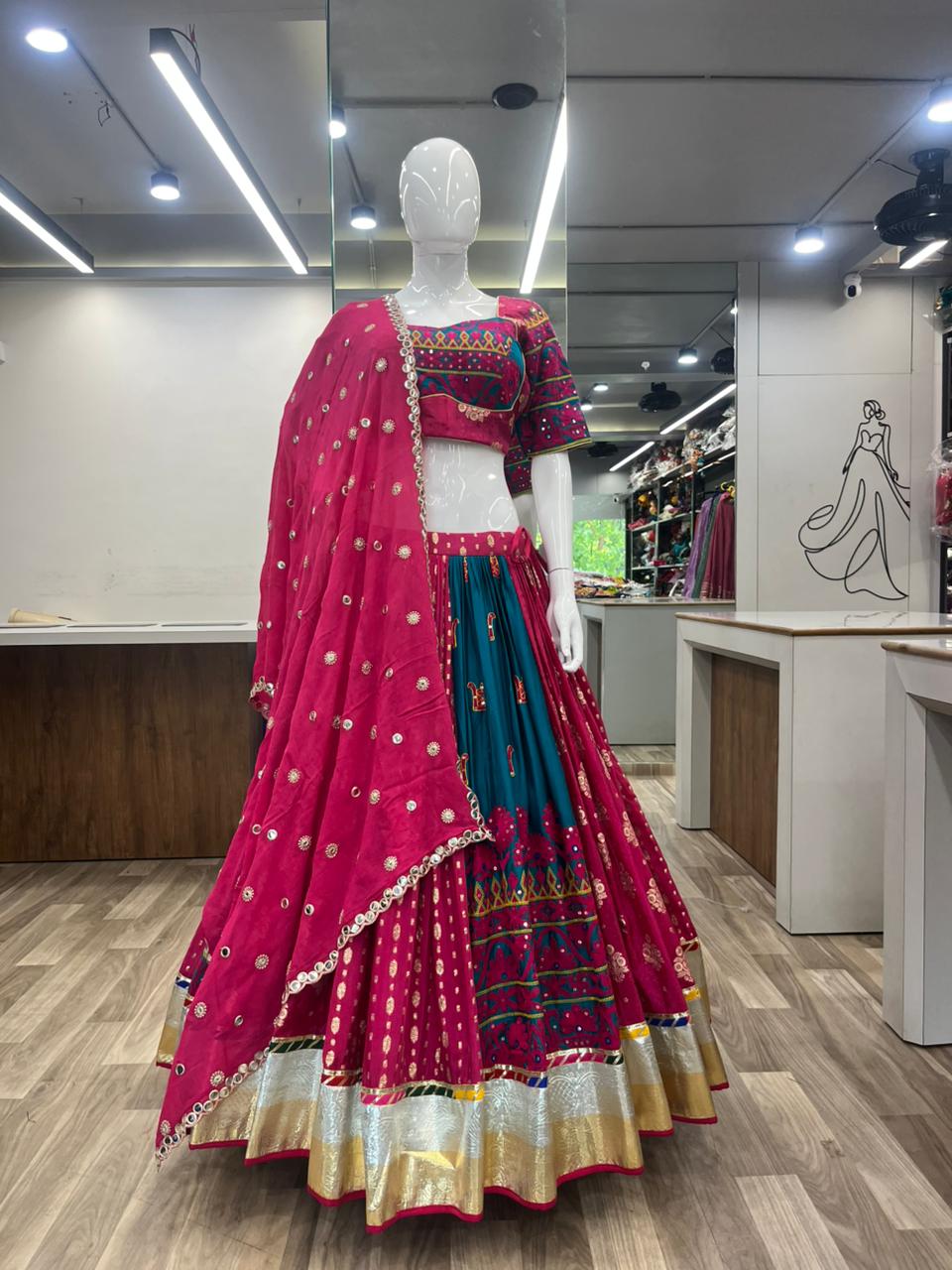 Aarohi chaniya choli