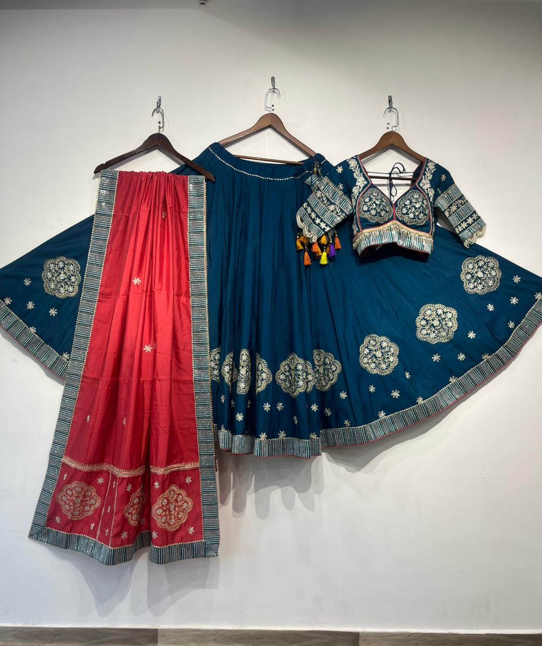 Aari Work Chaniya Choli