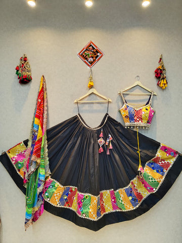 Black Multi Chaniya Choli