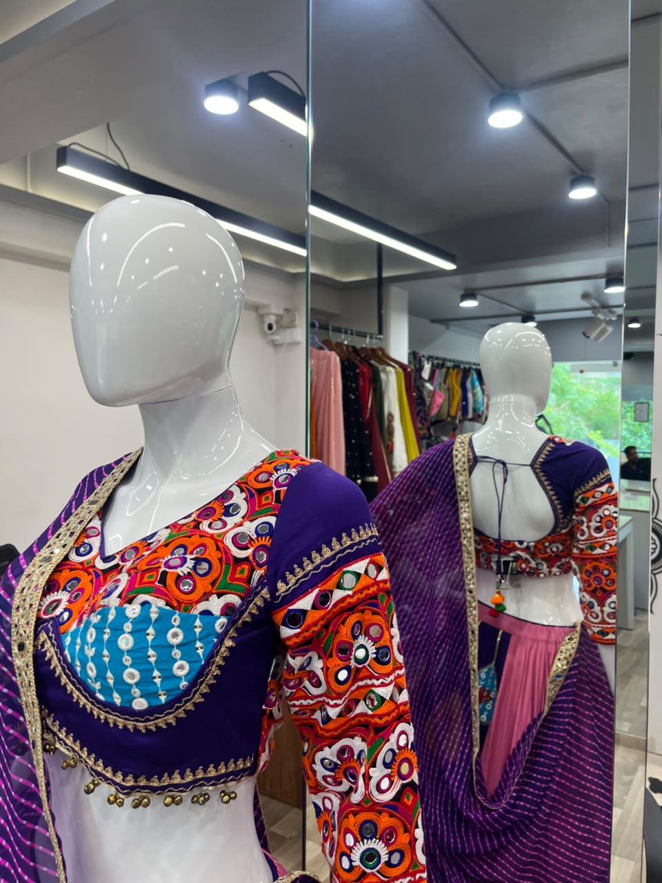 Gamthi Multi Chaniya Choli