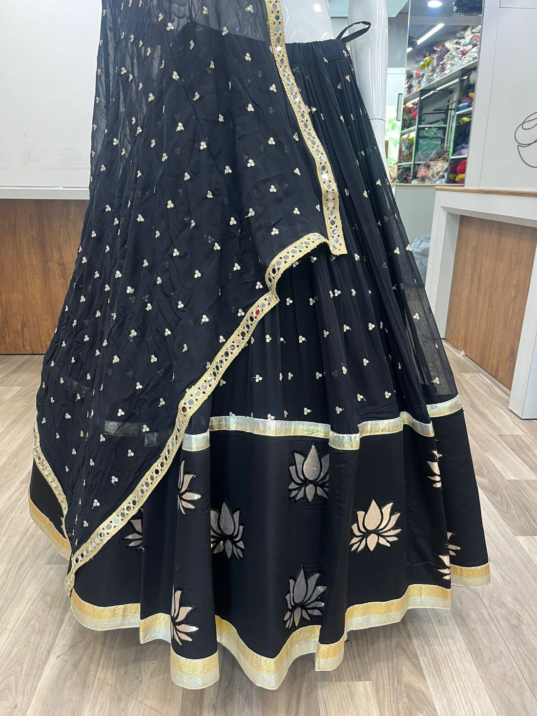 RT BLACK Chaniya Choli