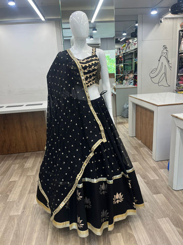 RT BLACK Chaniya Choli