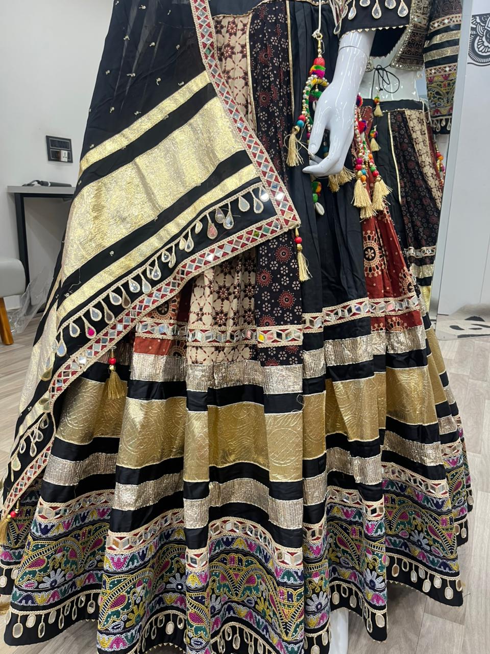 Ajrakh Amaaya Chaniya Choli