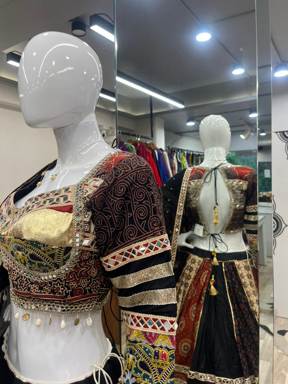 Ajrakh Amaaya Chaniya Choli