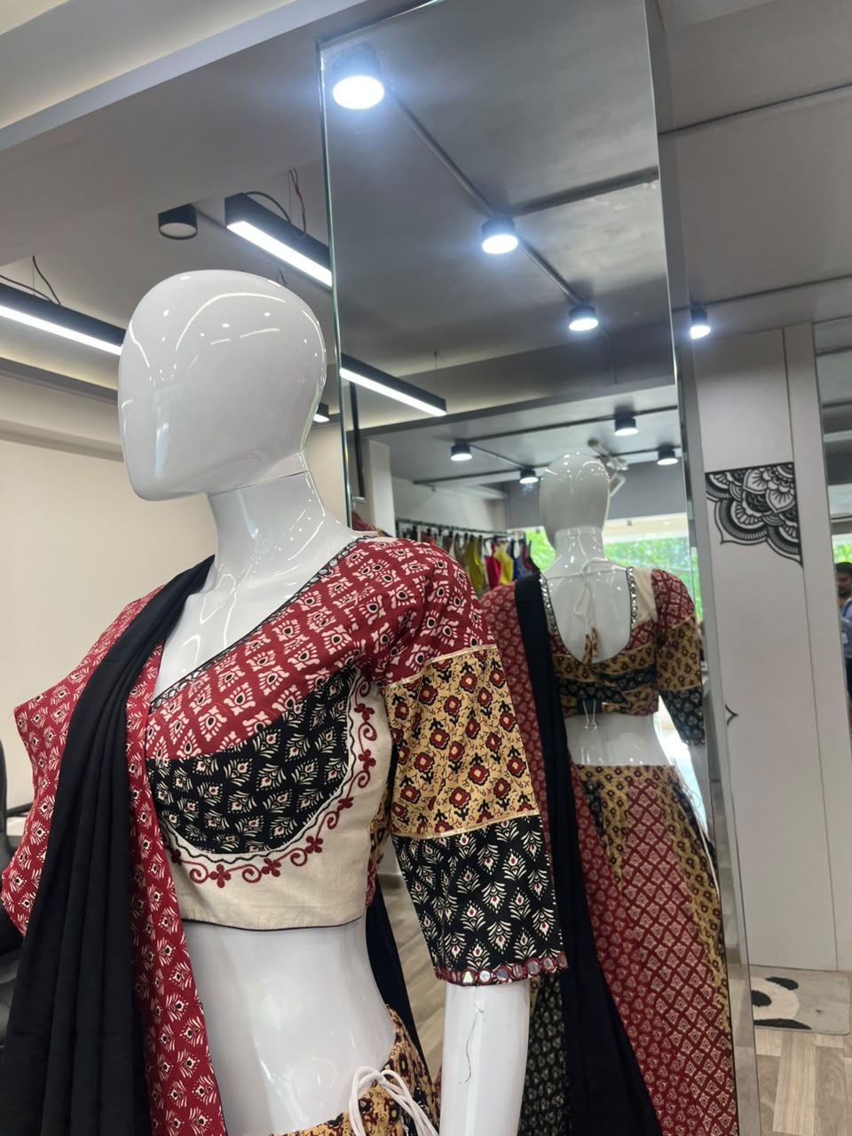 Ajrakh Chaniya Choli