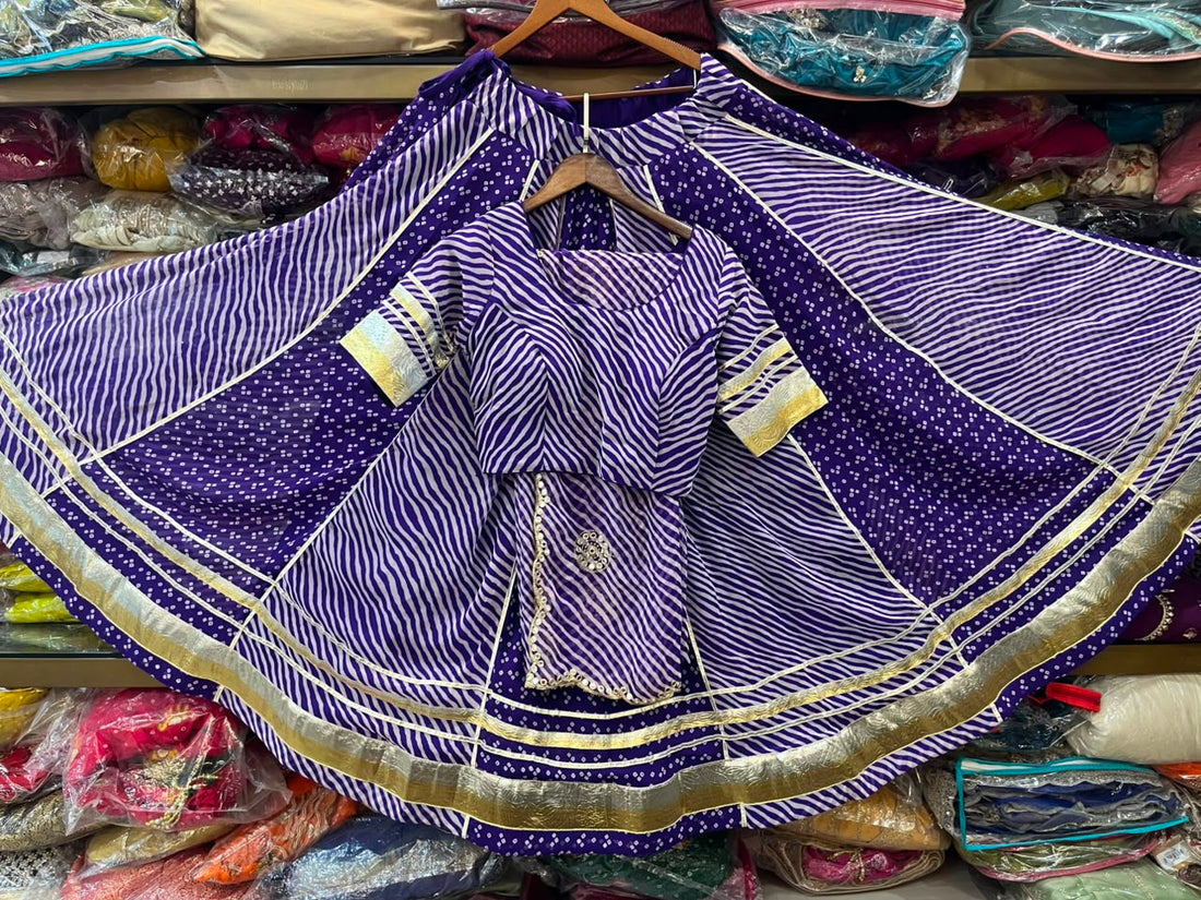 Bandhani Georgette Chaniya Choli
