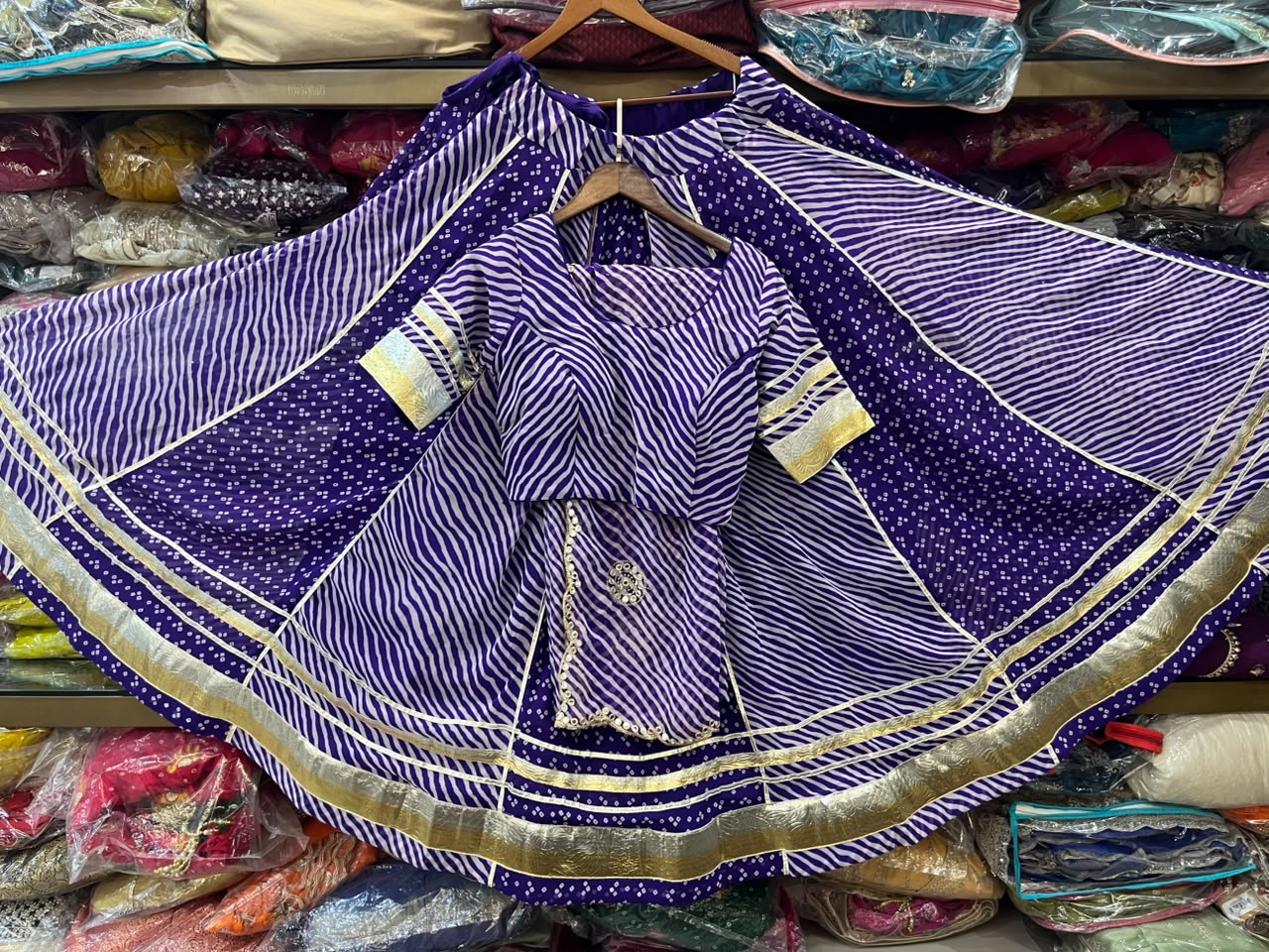 Bandhani Georgette Chaniya Choli