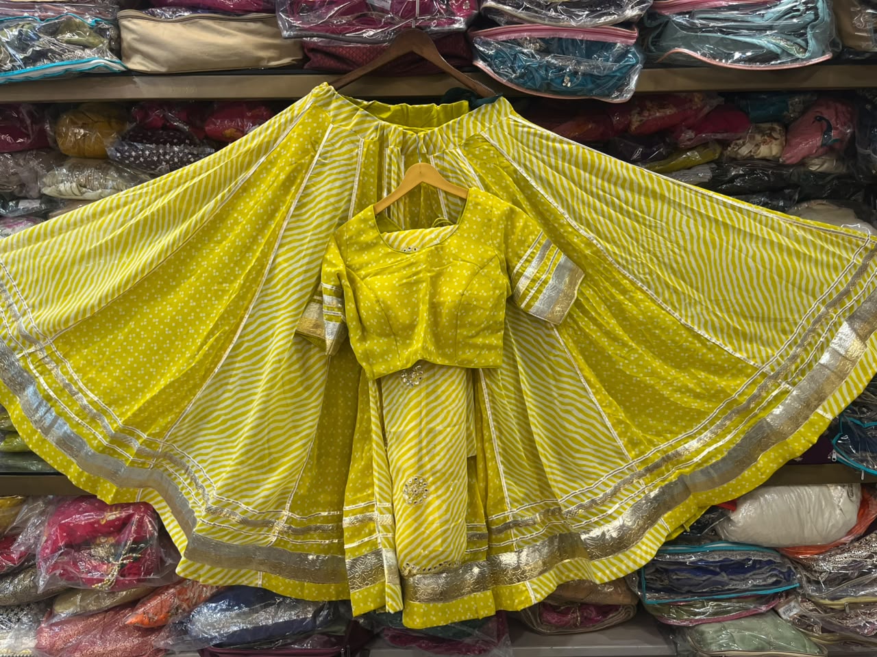 Bandhani Georgette Chaniya Choli