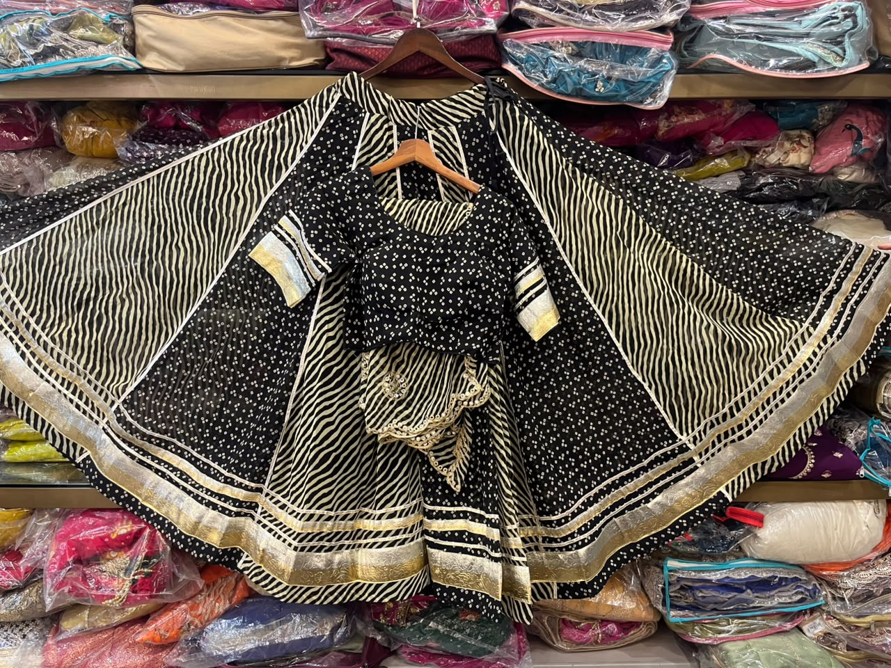 Bandhani Georgette Chaniya Choli