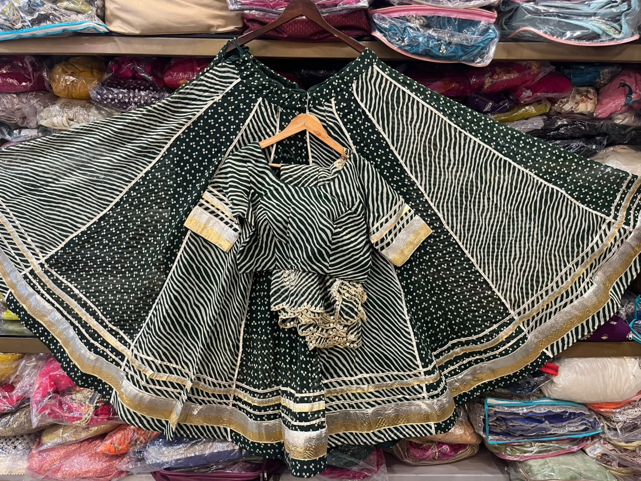 Bandhani Georgette Chaniya Choli