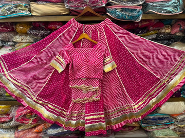 Bandhani Georgette Chaniya Choli