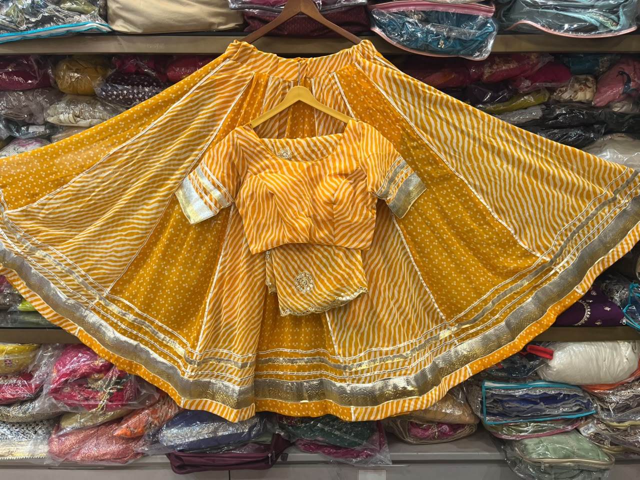 Bandhani Georgette Chaniya Choli