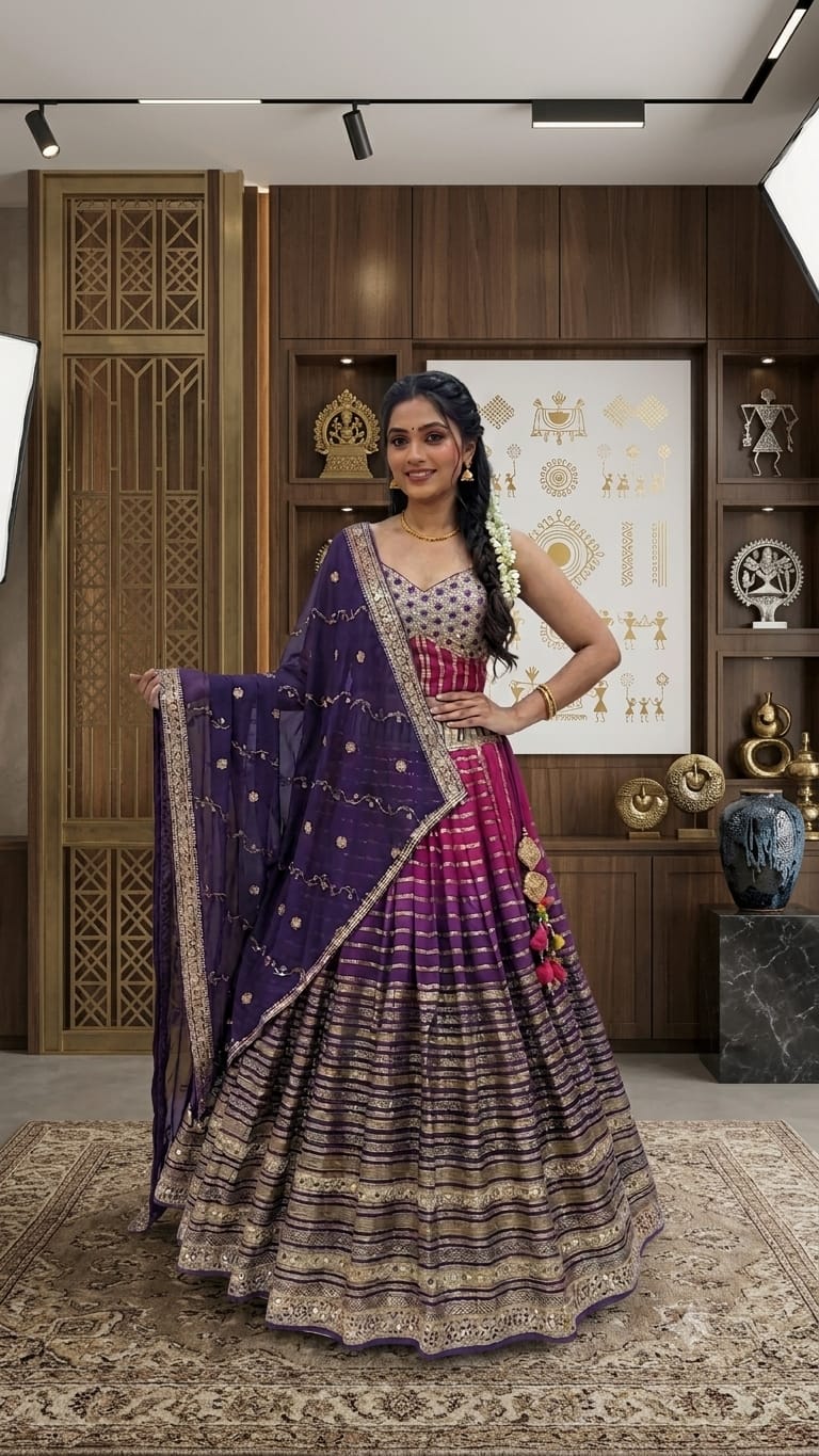 Modern Fusion Lehenga Choli