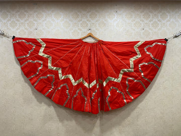Heritage Gota Flare Lehenga