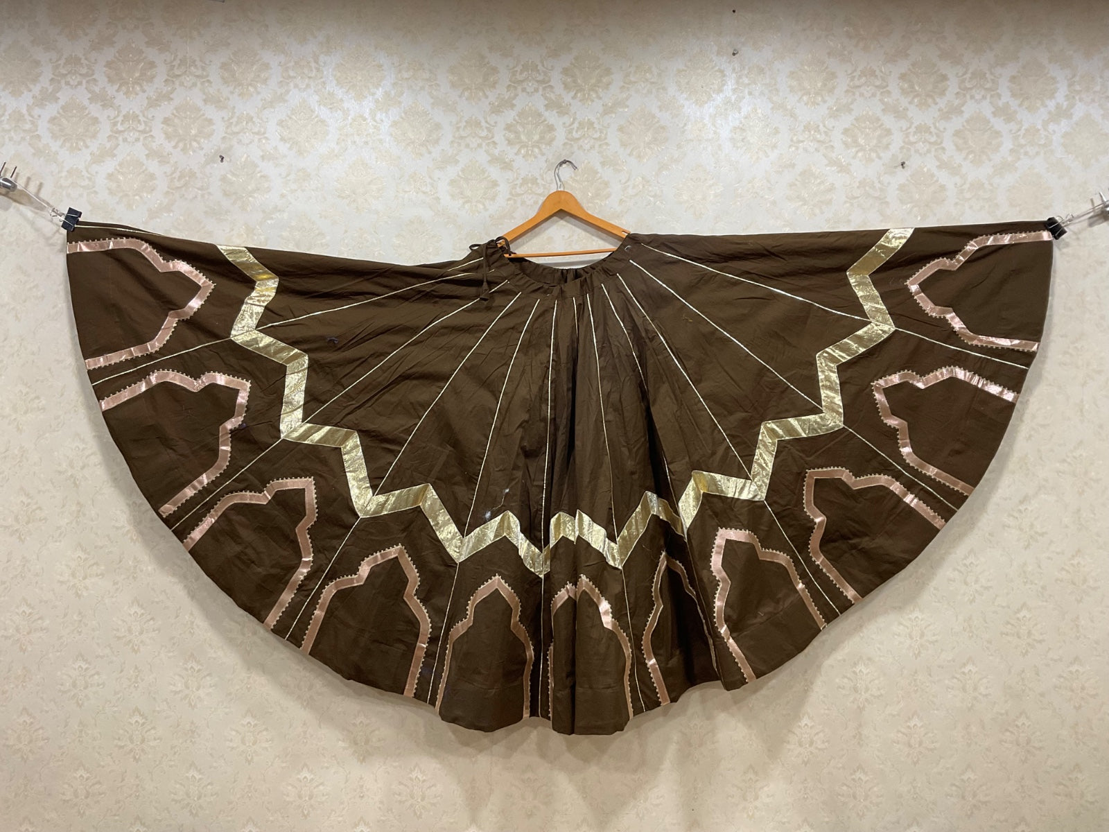 Heritage Gota Flare Lehenga