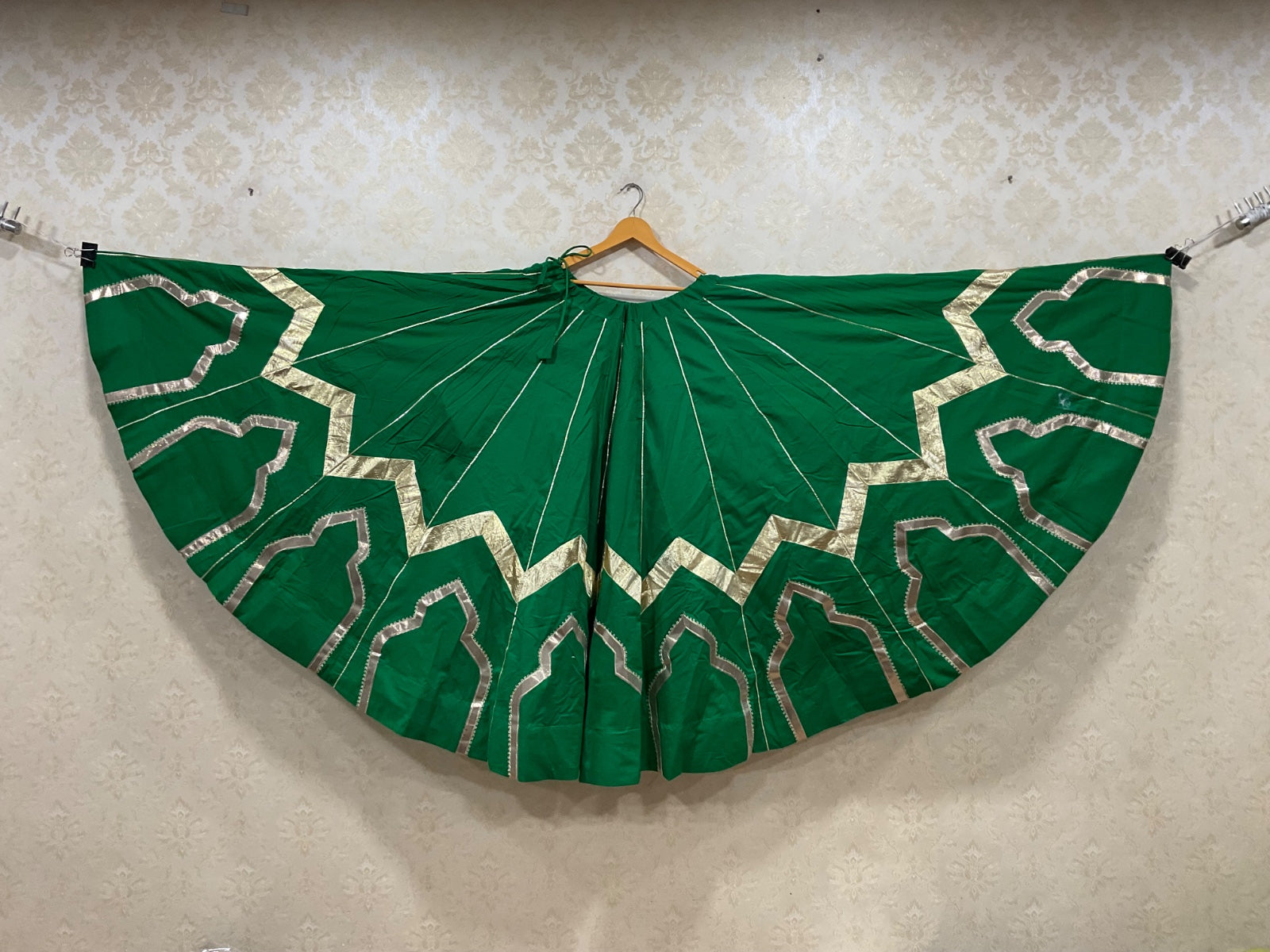 Heritage Gota Flare Lehenga