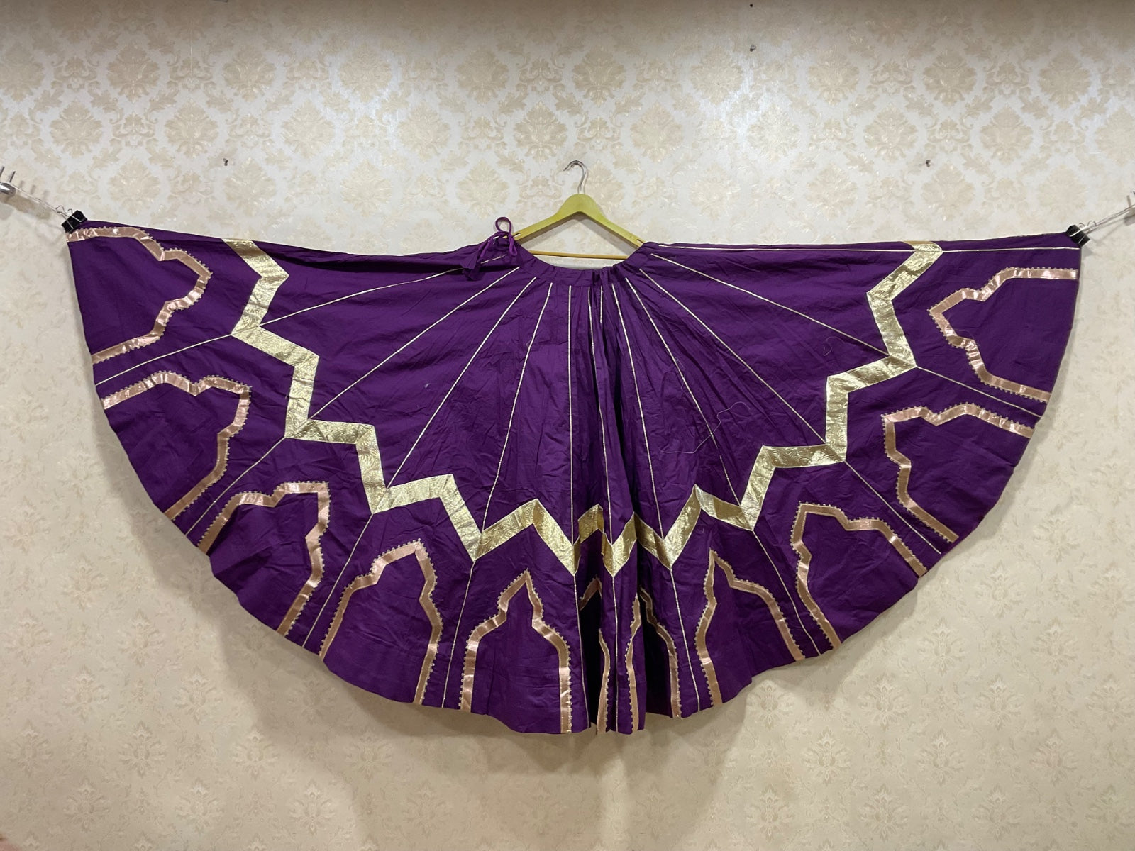Heritage Gota Flare Lehenga
