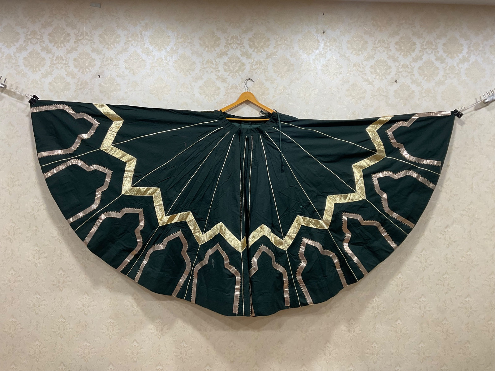 Heritage Gota Flare Lehenga