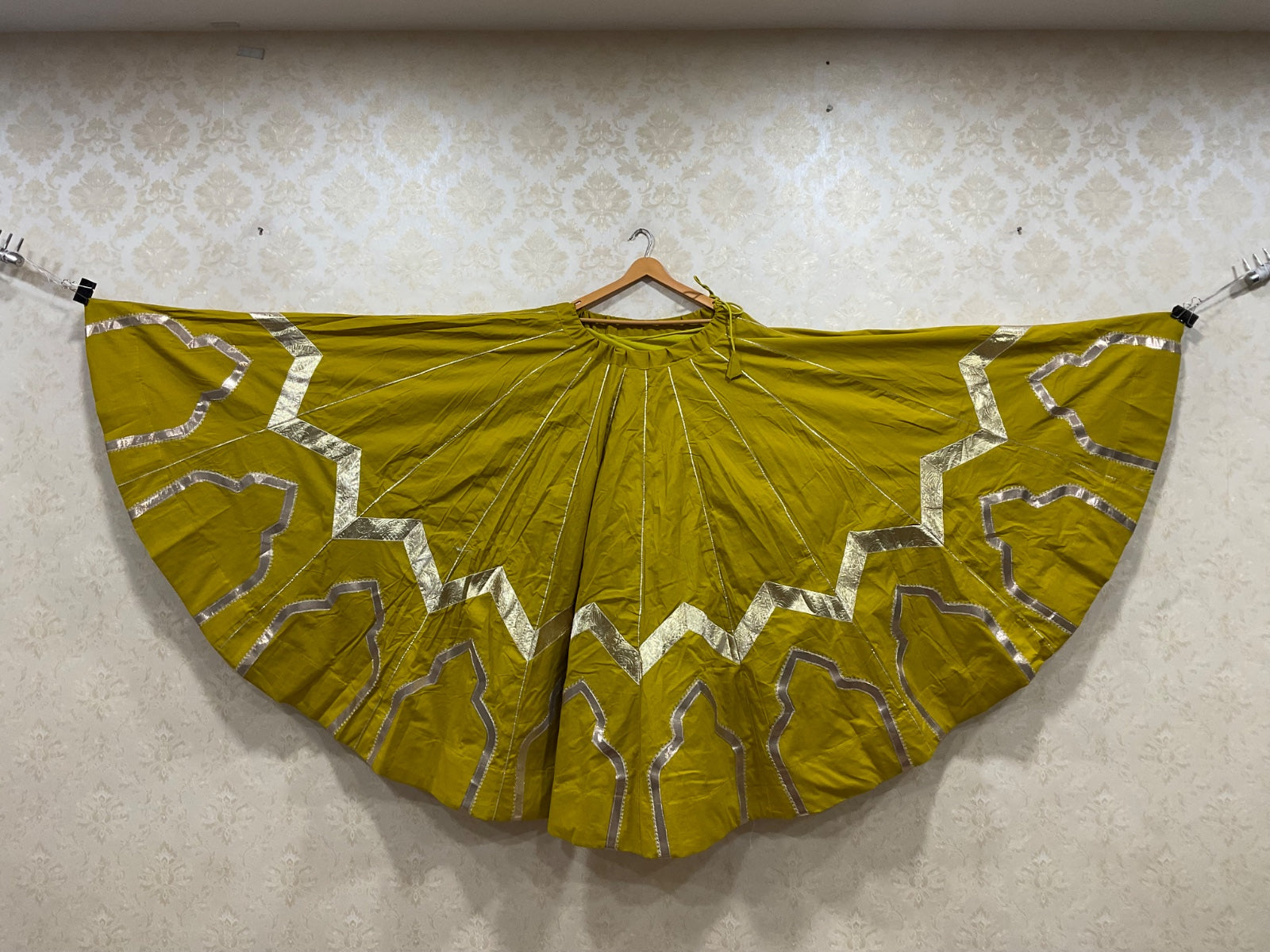 Heritage Gota Flare Lehenga