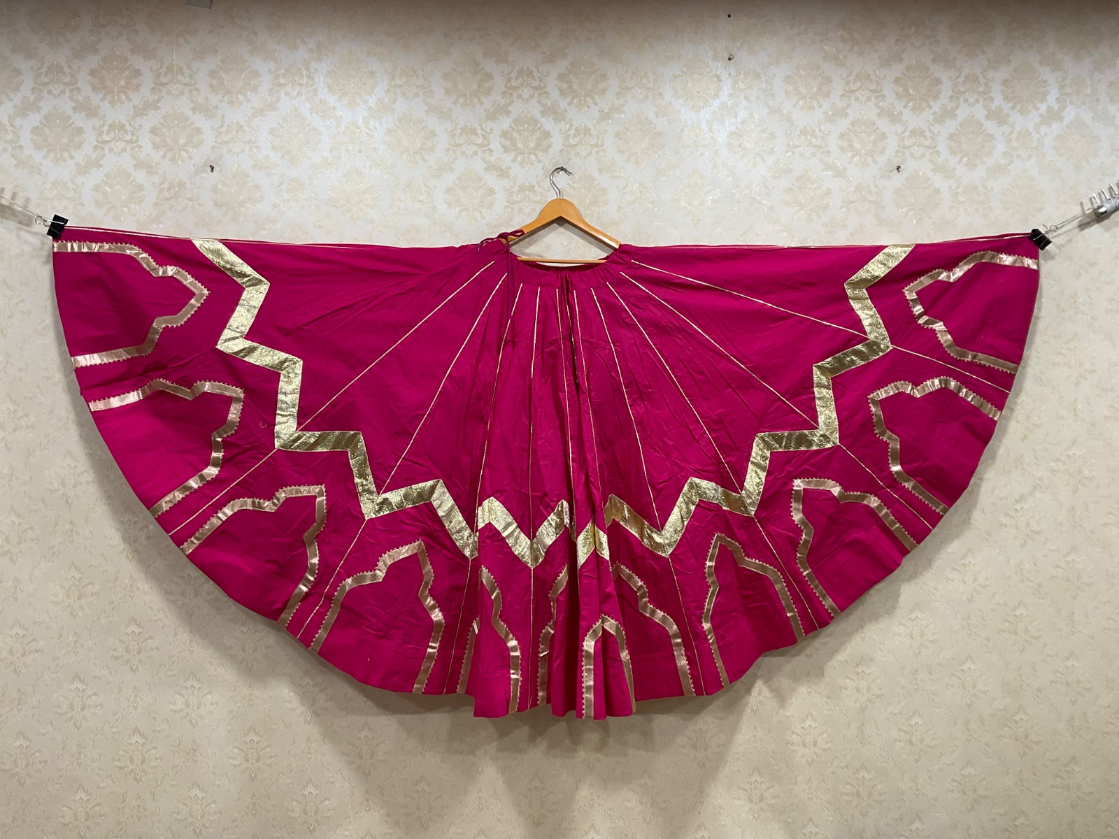 Heritage Gota Flare Lehenga