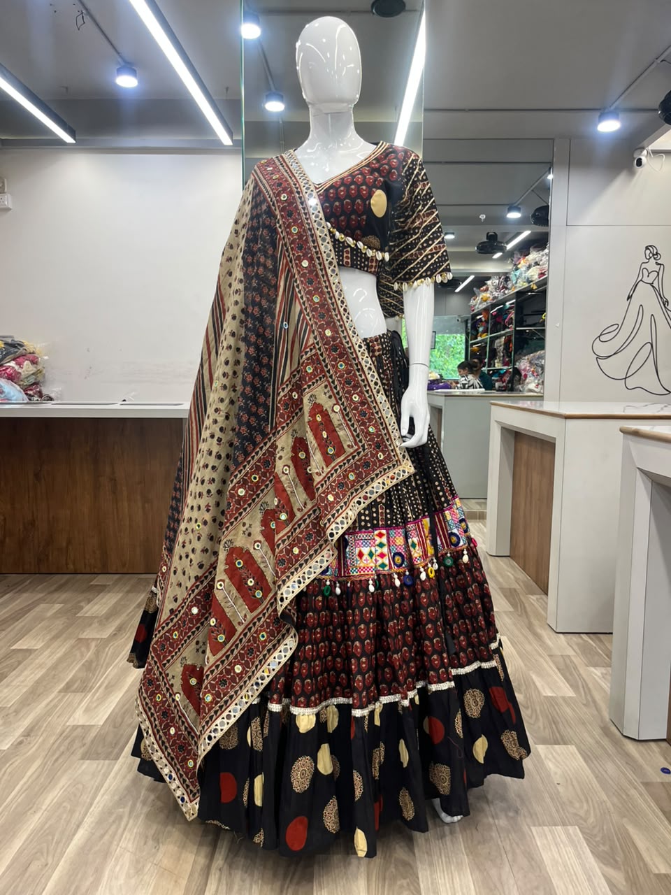 Cotton Layer Chaniya Choli