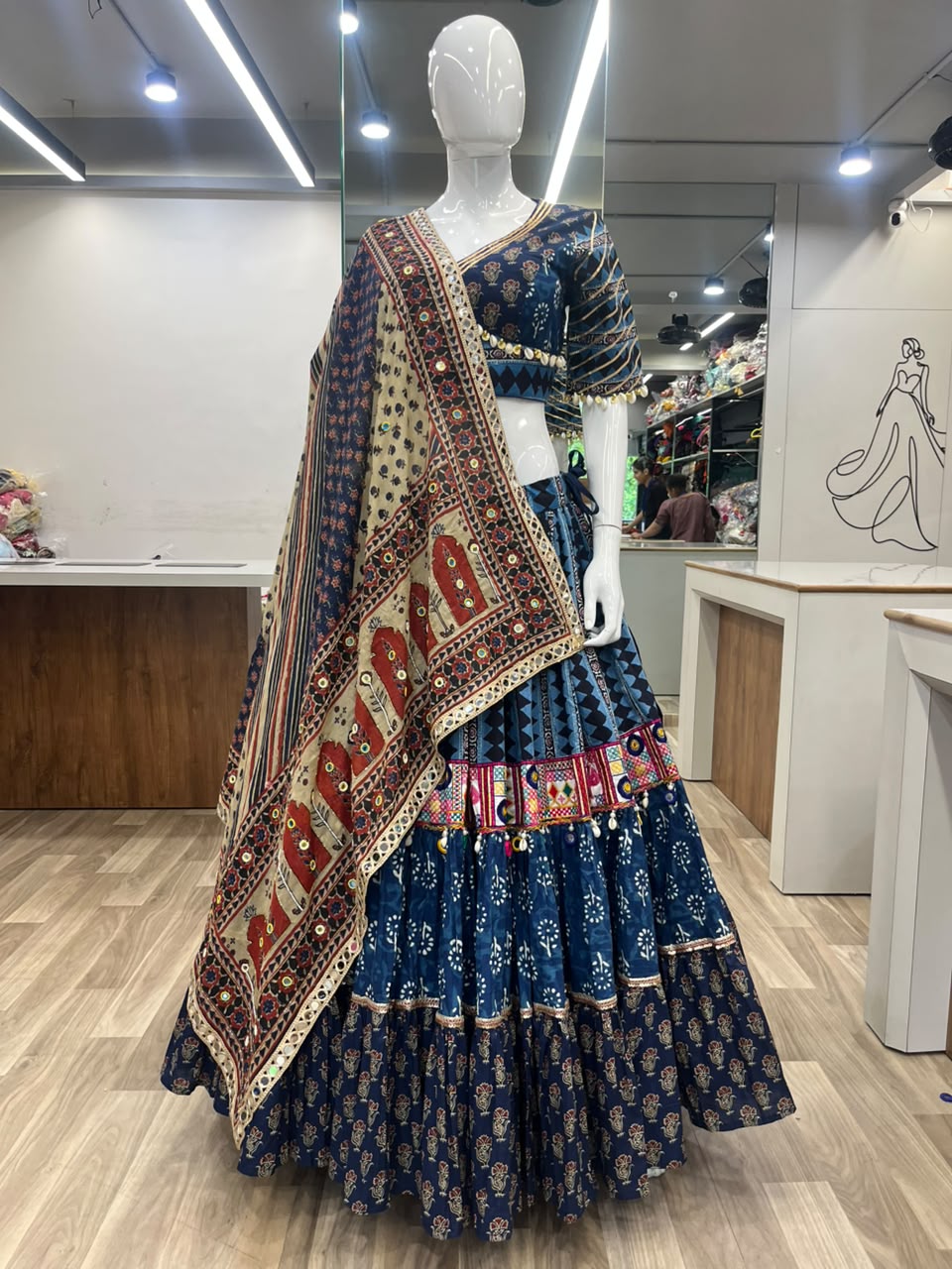 Cotton Layer Chaniya Choli