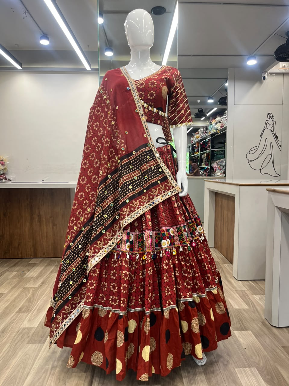 Cotton Layer Chaniya Choli