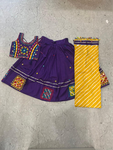 VK Purple Kids Chaiya Choli