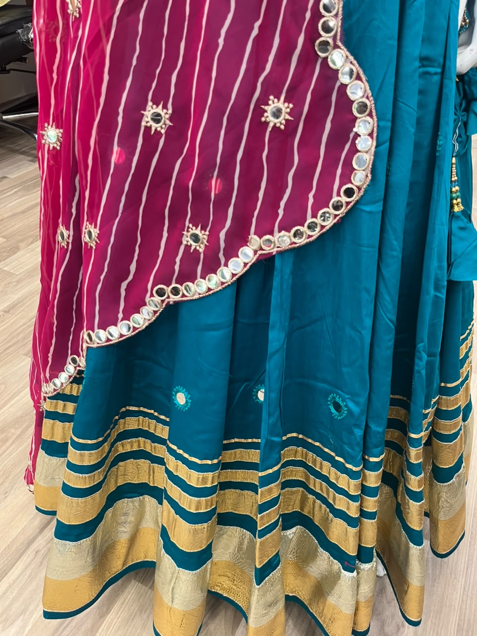 Foil Bandhani Chaniya Choli