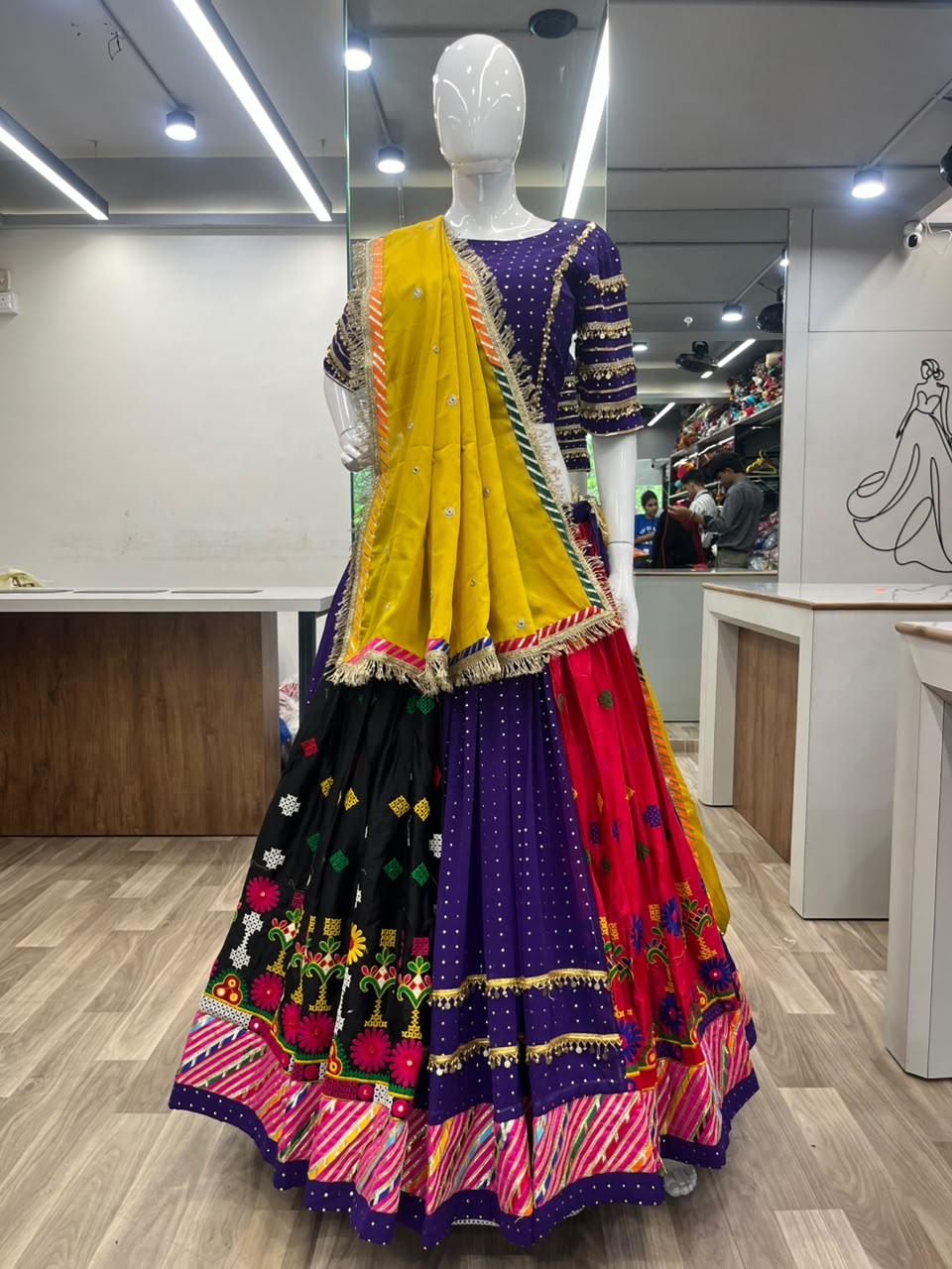 Janvi Pair Chaniya Choli