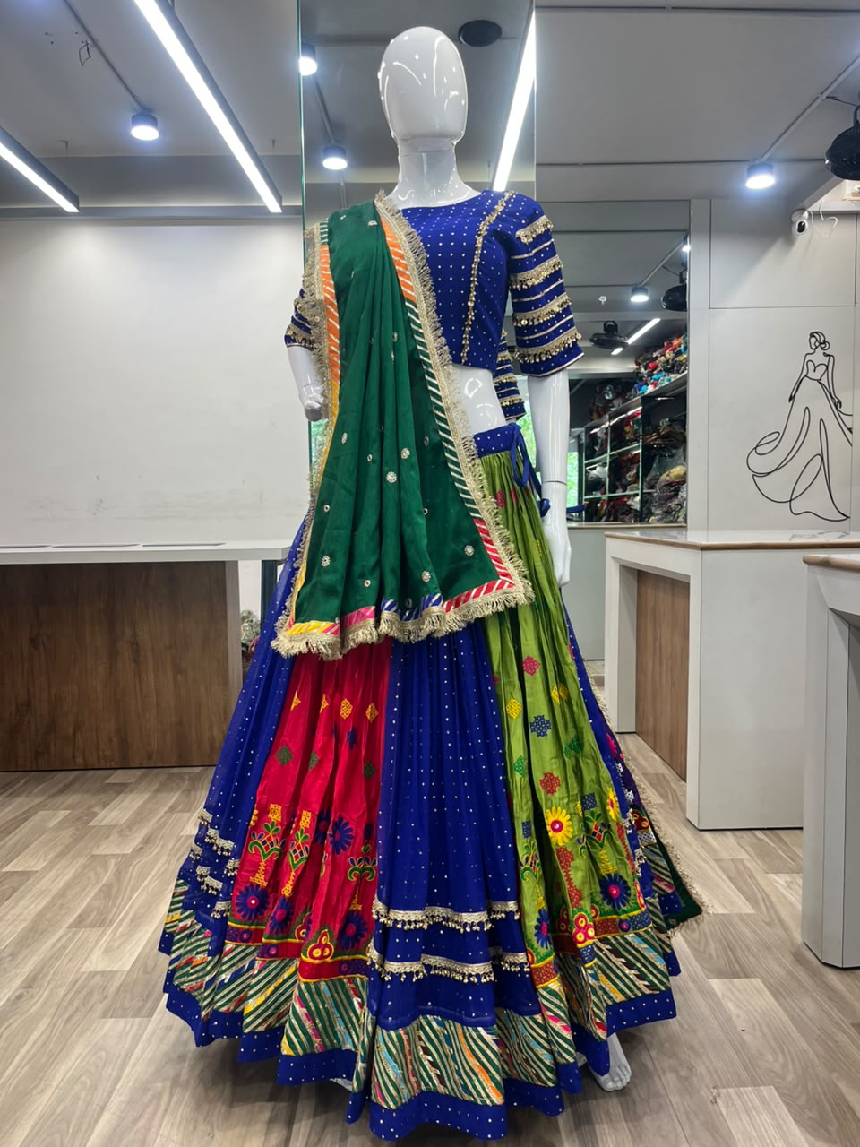 Janvi Pair Chaniya Choli