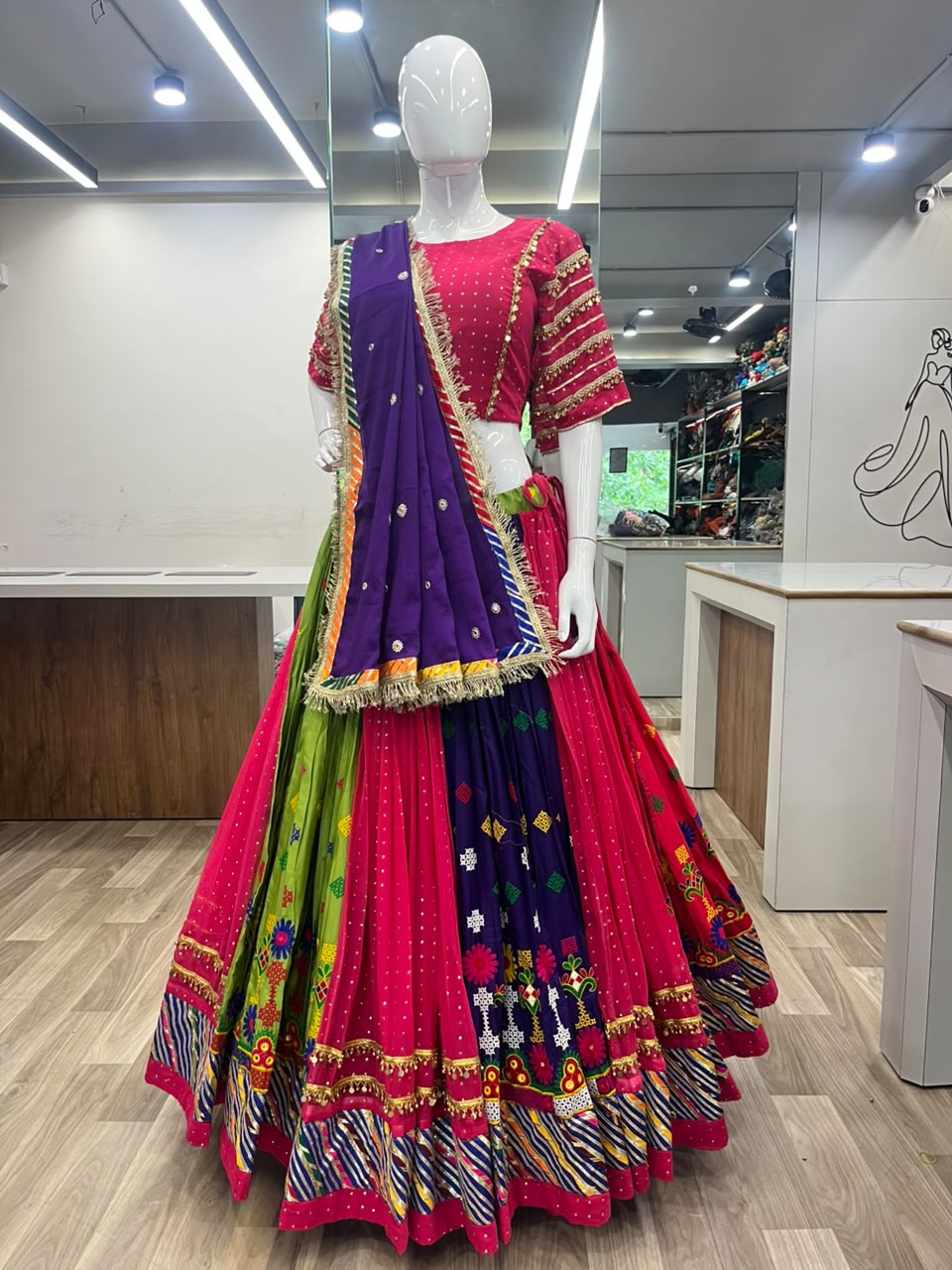 Janvi Pair Chaniya Choli