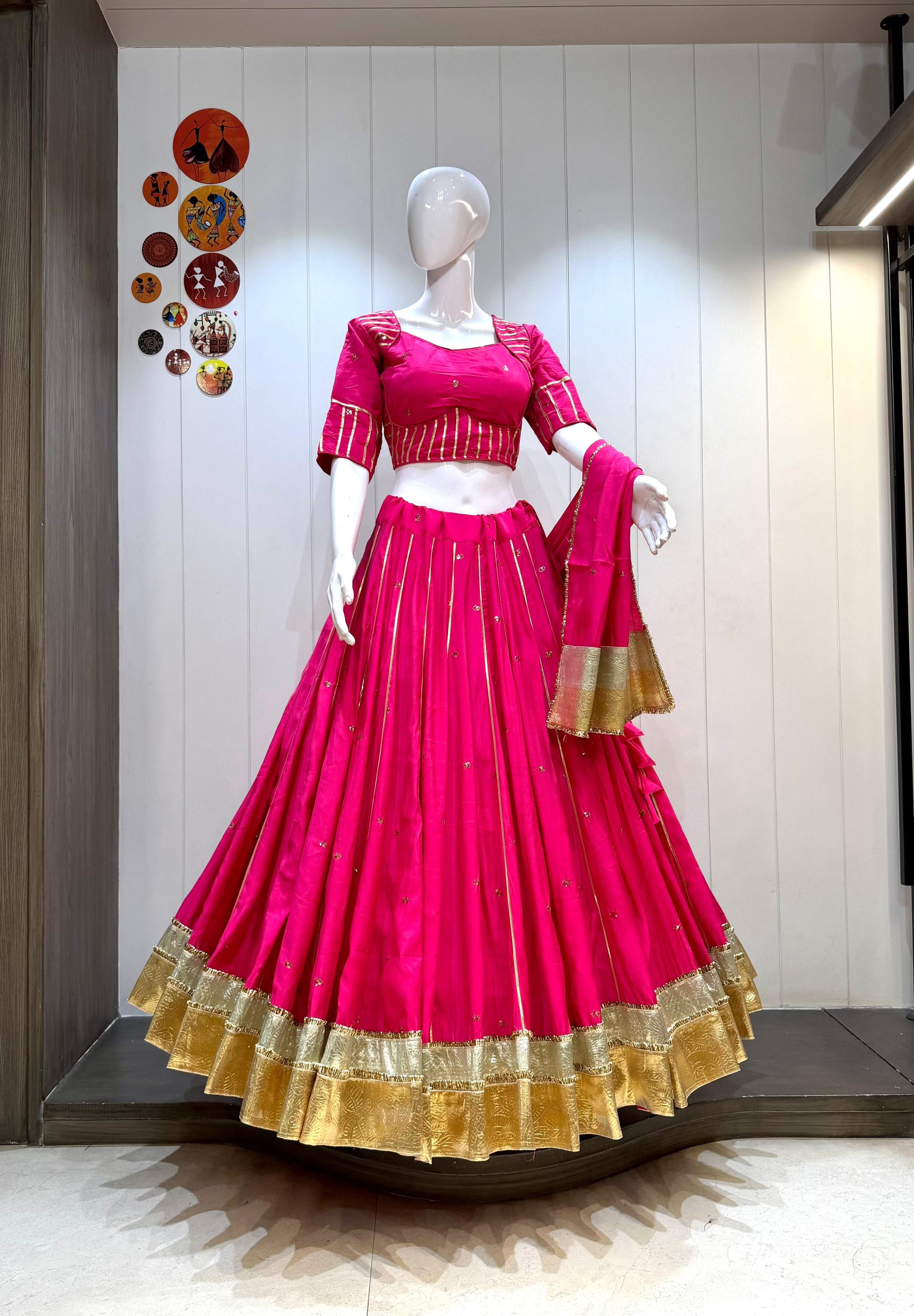 Gota Patti Chaniya Choli
